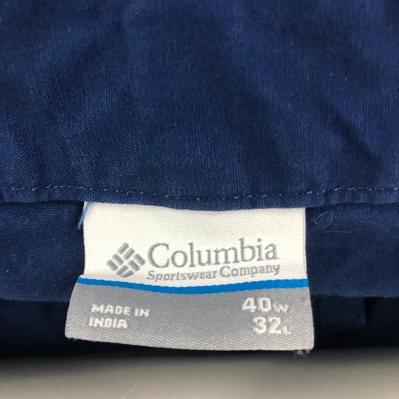 Columbia PFG Men's Blue Pants 40 - Picture 4 of 5